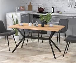 Обідній стіл Остін Loft Design (Дуб Крафт золотий)