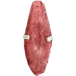 Минеральный камень для птиц TatraPet Fantasia из панциря каракатицы со вкусом яблока и меда с держателем 8-10 см