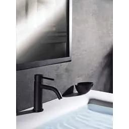 Змішувач для раковини Paffoni Light без донного клапана black matt LIG071NO, Чорний матовий - мініатюра 5