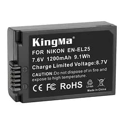 Акумулятор для Nikon EN-EL25 (KingMa) 1200 mAh
