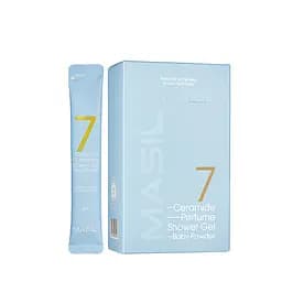 Гель для душа одноразовый Masil 7 Ceramide Perfume Shower Gel Baby Powder, пробник 8 мл
