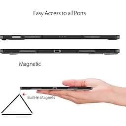 Чохол-книжка Dux Ducis Toby Series With Pencil Holder для Apple iPad Air 13` (2024-2026)/Pro 12.9` (2020-2022) Pink [130636] - мініатюра 5