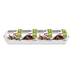 Вологий корм EuroDog/EuroCat Salami PLUS Duck для собак і котів салямі з качкою 1 кг
