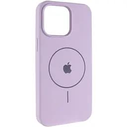 Чохол Epik Silicone Case Full Protective AA V2 with MagSafe для Apple iPhone 15, 6.1 Бузковий/Lilac