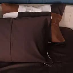 Наволочка MirSon Сатин 22-1370 Royal Chess 40х40 см коричневая (2200010474121)