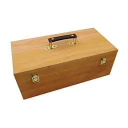 Пенал для художніх матеріалів DK ART дерев’яний (в'яз) 40х20х15 см  