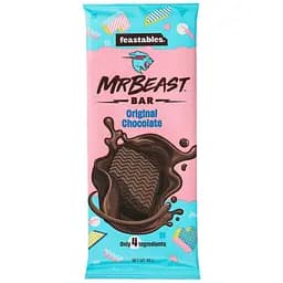 Чорний шоколад MrBeast Feastables Оriginal Chocolate Bars 60 г