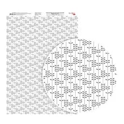 Бумага дизайнерская односторонняя„Magic flowers“ 3 21х29,7см глянцевая 250г/м2 ROSA TALENT