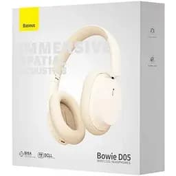 Навушники Baseus Bowie D05 бежеві NGTD020202 - мініатюра 7