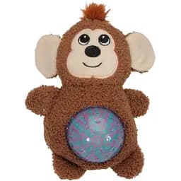 Игрушка для собак Camon маленькая обезьянка мягкая из полиэстера с пищалкой 20 см