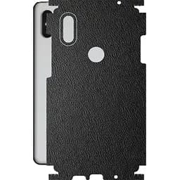 Захисна плівка StatusSKIN для Xiaomi Mi Mix 2s Корпус Вініл Шкіра чорна