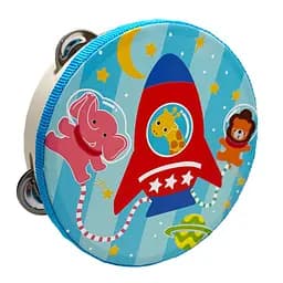 Деревянная игрушка Бубен "Космос" Bambi MD 0367-56 диаметр 15 см