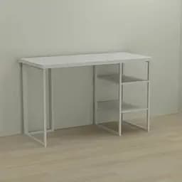 Комп'ютерний стіл Ferrum-decor Кевін 75x140x60 білий ДСП Білий 32мм (FRD-101264)