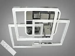 Стельова світлодіодна люстра світильник з пультом і підсвічуванням Diasha MX11058/3S HR LED 3color dimmer