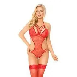 Боди Softline Collection Lynn S/M красный