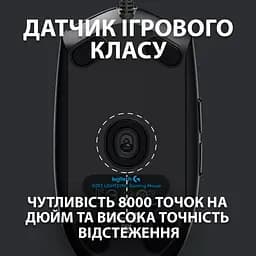 Миша Logitech G102 Lightsync USB Black (910-005823) Б/в - мініатюра 3