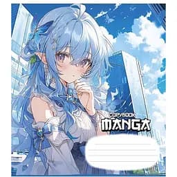 Тетрадь общая Школярик Manga style в линию 24 листов 25 шт. (024-3323L)