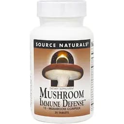 Комплекс з 15 різновидів грибів Source Naturals Mushroom Immune Defense 30 таблеток