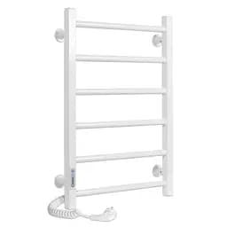 Электрический полотенцесушитель Laris Зебра Альфа ЧФ6 400x600 Е левый R3 77700067, Белый, Левое, Электронный