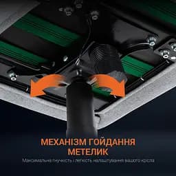 Ігрове крісло GamePro Linen fabric Dark grey (GC715DG) - мініатюра 15