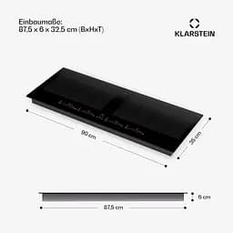 Індукційна варильна поверхня Klarstein Masterzone 90 Slim Flex (10045796) - мініатюра 2