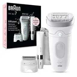 Епілятор Braun Silk-epil 7 SE 7-441 White UA - мініатюра 2
