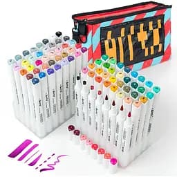 Спиртовые маркеры Arrtx Oros ASM-0380A 80 цветов