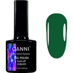Гель-лак Canni 1052 темно-зелений 7.3 мл