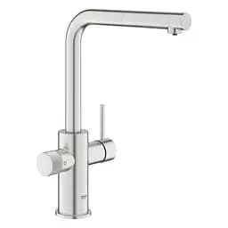 Смеситель для кухни с подключением питьевой воды Grohe Blue Pure Minta 30590DC0 Нержавеющая сталь