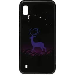 Чохол-накладка Toto Night Light Print Glass Case Samsung Galaxy A10 Deer