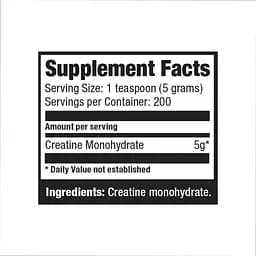 Креатин Ultimate Nutrition Creatine Monohydrate 1000 г - мініатюра 2