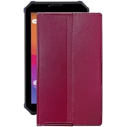 Чохол StatusCASE з екошкіри для планшету Prestigio MultiPad Muze 4667 Бордовий