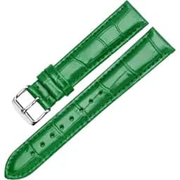 Ремінець DK CDK для Samsung Watch7 (L300 / L305) 40mm 20mm Екошкіра Crocodile Classic (012195) (green)