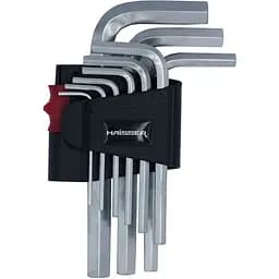 Набір Г-подібних ключів Haisser НEX 1.5-10 мм 9 шт. (102886)