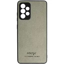 Чохол Huryl Leather Case Samsung Galaxy A52 5G Gray
