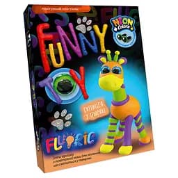 Набір творчості Air Clay Fluoric, 4 кольори, Danko Toys - мініатюра 4