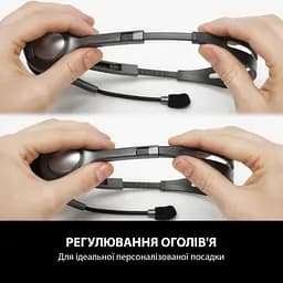 Навушники Logitech H110 Stereo Headset with 2*3pin jacks (981-000271) - мініатюра 3