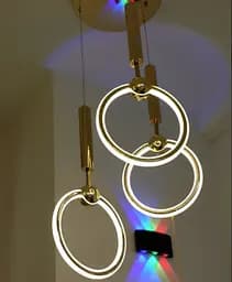 Люстра Brille лофт підвісна LED 71W NW G (BL-888S/3) - мініатюра 9