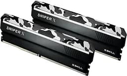 Модуль пам'яті DDR4 32GB (2x16GB) 3000MHz G. Skill Sniper X Urban Camo (F4-3200C16D-32GSXWB) - мініатюра 3