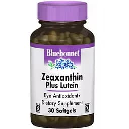 Зеаксантин + лютеин Bluebonnet Nutrition 30 капсул