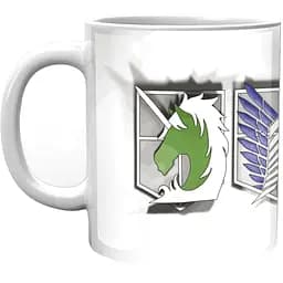 Кружка GeekLand Атака Титанів Attack on Titan герби AT.02.010
