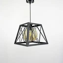 Світильник лофт у корпусі чорного кольору | Арт. 12308/1 | Line F