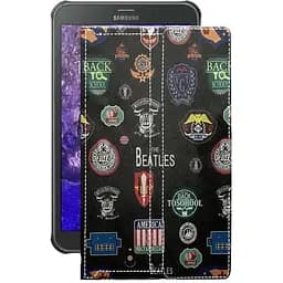 Чехол StatusCASE из экокожи для планшета Samsung Galaxy Tab Active 8.0 (T365) Битлз