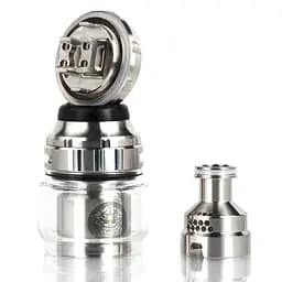Атомайзер бак для вейпу Zeus Х RTA 25мм 4.5мл Silver (am399) - мініатюра 5