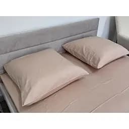 Наволочка Ecotton Shifting Sand сатин 70х70 см 2 шт. бежевая (24742)