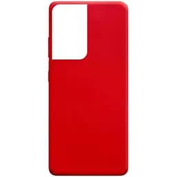 Чохол-накладка Toto 1 mm Matt TPU Case Samsung Galaxy S21 Ultra Red