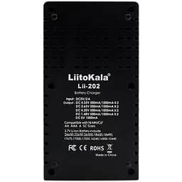 Зарядний пристрій LiitoKala Lii-202 Ni-Mh/Li-ion/Li-Fe/LiFePO4 USB Powerbank LED Box - мініатюра 2