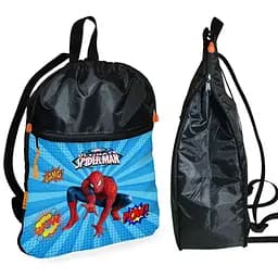 Рюкзак-мішок для школи Людина-павук «Spider-Man» дитяча сумка для взуття та спортивного одягу (01507)