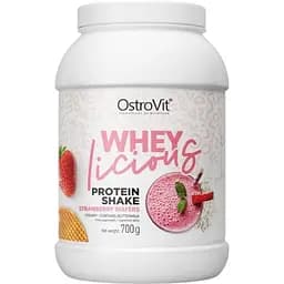 Протеїн OstroVit WHEYlicious Полуничні вафлі 700 г