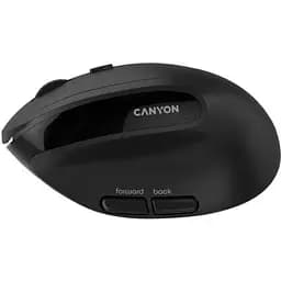 Комп'ютерна мишка Canyon MW-25 LED Silent Wireless/Bluetooth Black (CNS-CMSW25) - мініатюра 9